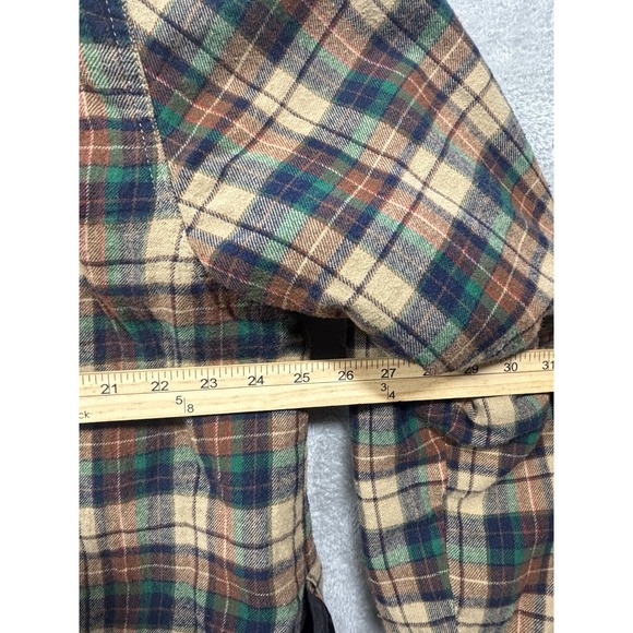 Coleman Sherpa Lined Flannel Jacket XXL Plaid Fleece Warm‎ Outdoor Coat - Picture 7 of 8